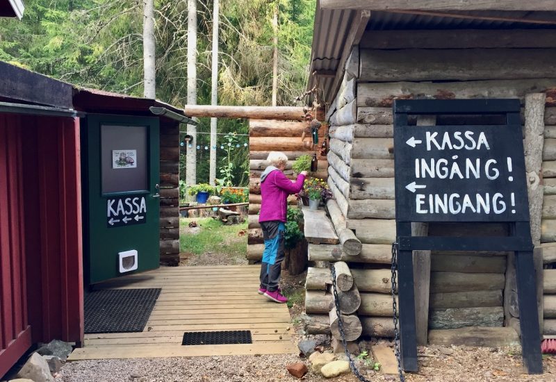 Entrance at Gruvstuga
