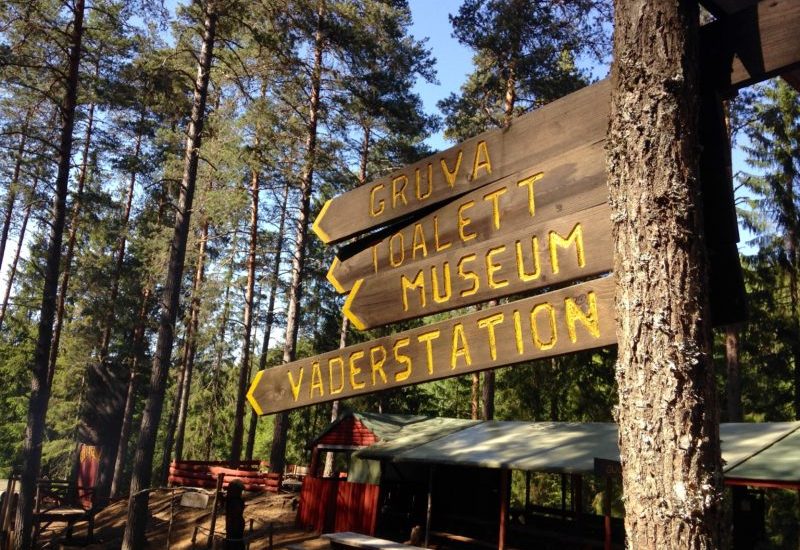 All the attractions are clearly signed