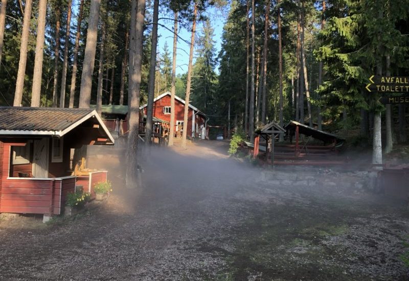 The main area