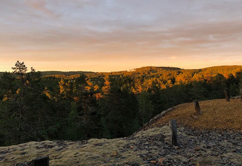 View from the plateau