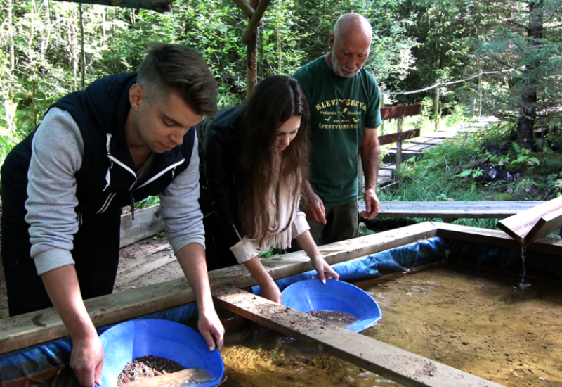 Panning for gold