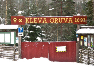 Kleva Gruva ingången