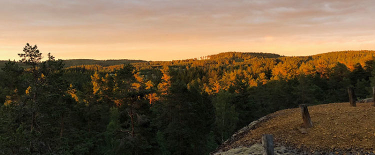 View from the plateau